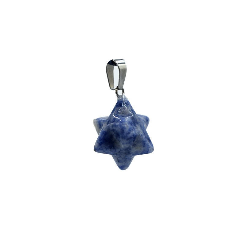 Ciondolo Merkaba in Sodalite