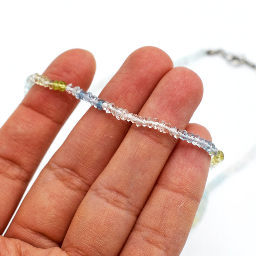 Collana in Acquamarina