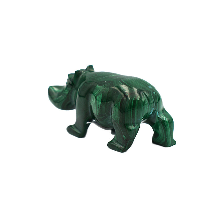 Ippopotamo in Malachite
