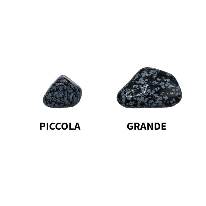 Ossidiana fiocco di neve