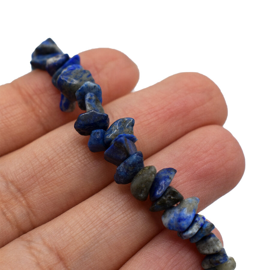 Bracciale in chips di Lapislazzuli