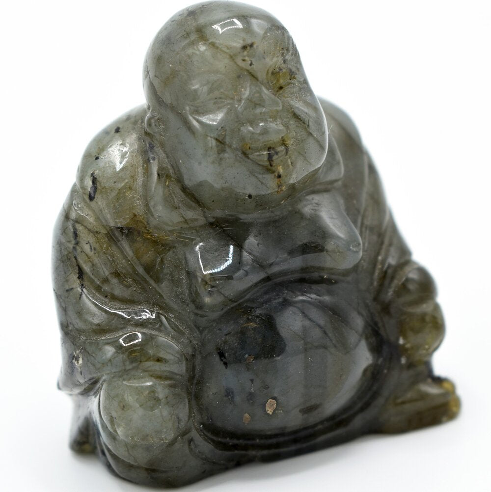 Buddha in labradorite